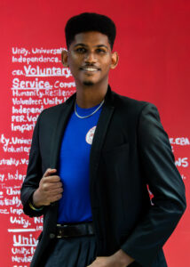 Headshot image of Francois Carvalho, youth representative.