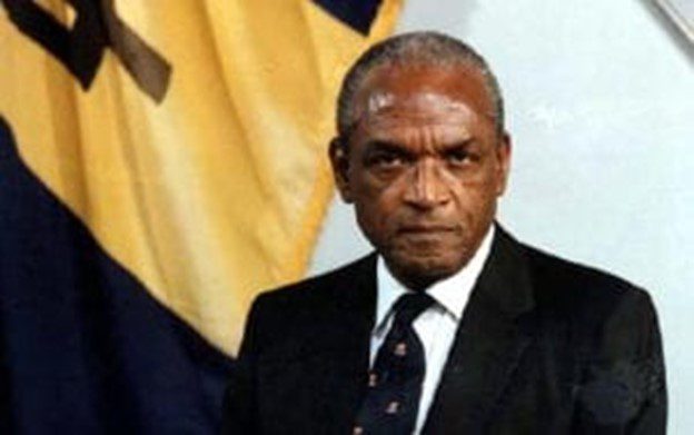 Portrait of Sir Hugh Worrell Springer, Barbados’s third native Governor General and one of the ten national heroes.